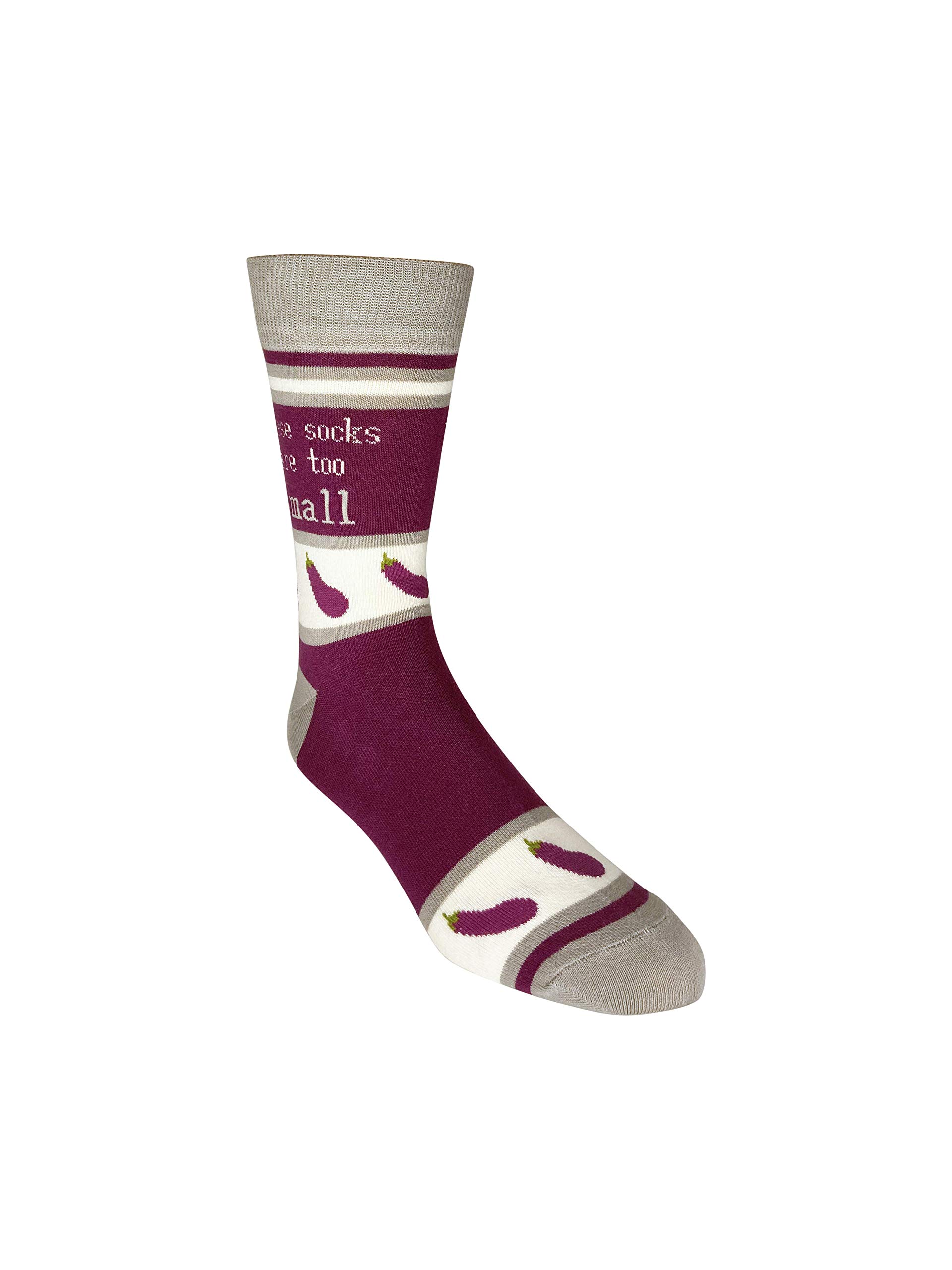 Funny Men's Socks - Novelty Small Size Socks for Gag Gifts & Comfortable Everyday Wear - Perfect for Pranks, Parties, and Casual Outfits