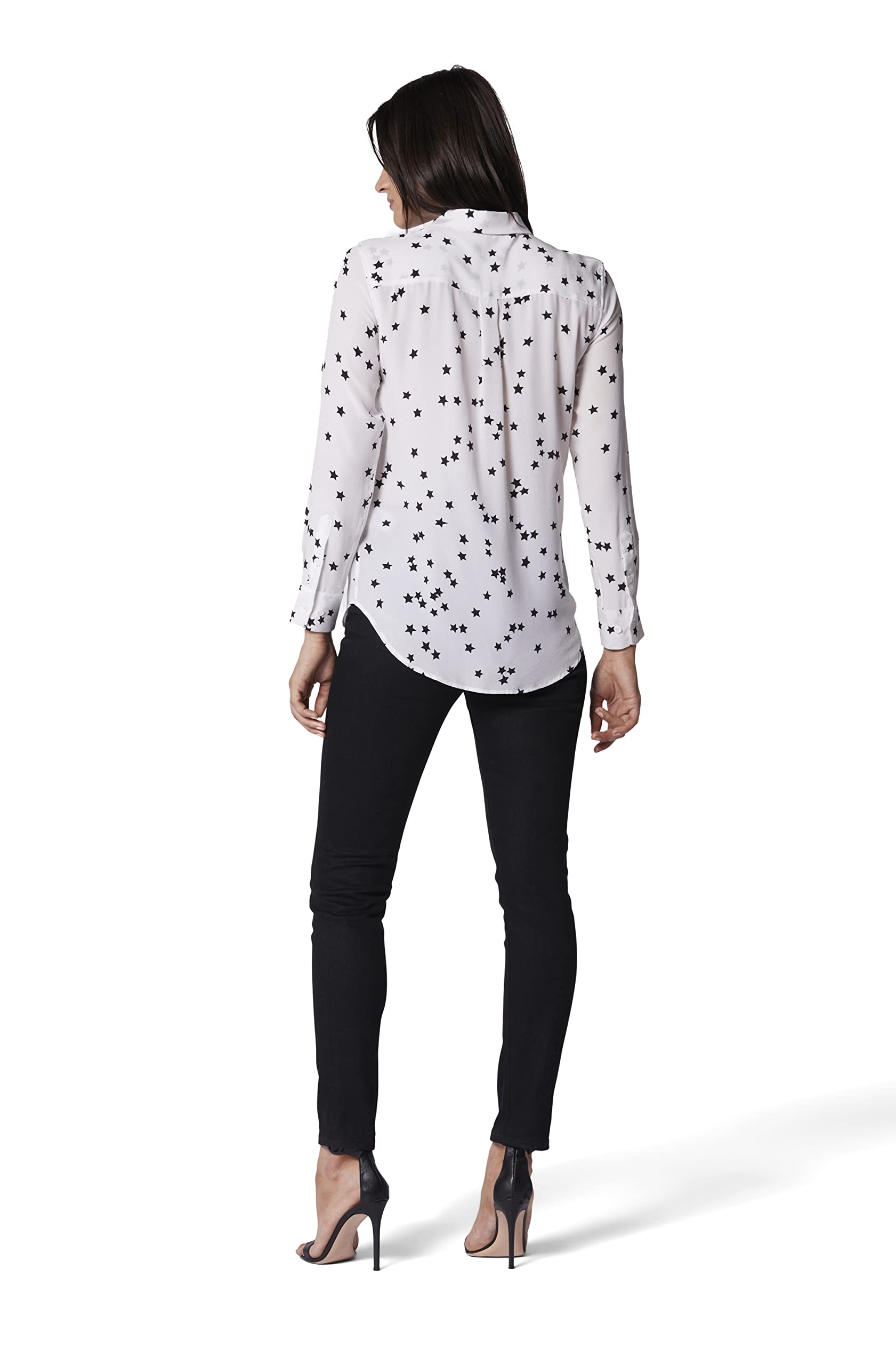 Women's Slim Fit Signature Button Down Shirt - Professional Office Wear & Casual Outfit Essential