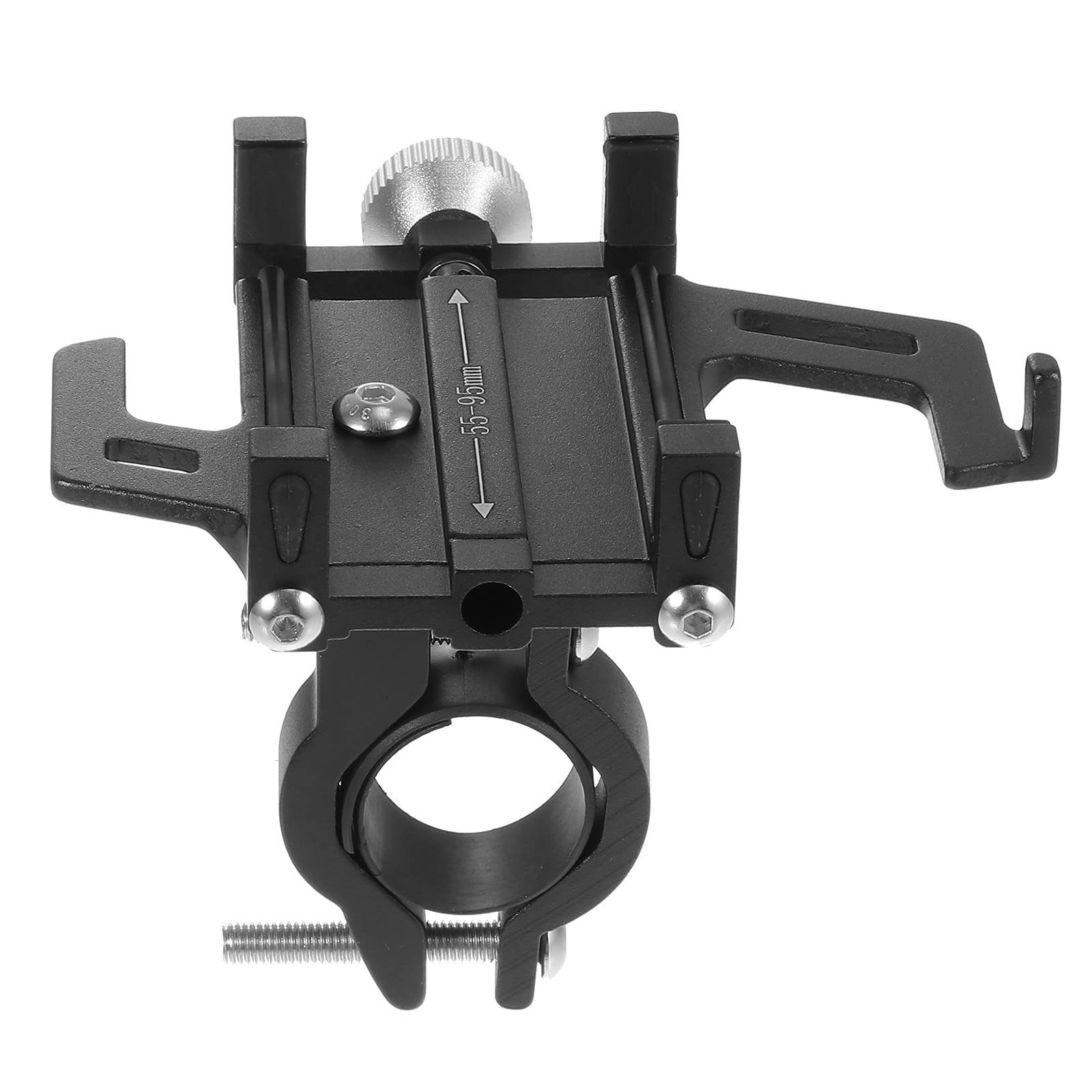 Universal Bike Phone Holder - Adjustable & Portable Phone Mount for Cycling, Running, Hiking - Secure Smartphone Bracket for iPhone, Samsung, Google Pixel - Perfect for Outdoor Sports & Commuting