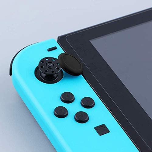 Ferkurn Replacement Joystick Thumb Grip Cap for Nintendo Switch Joy-Con, Switch OLED & Switch Lite - 3D Analog Skin Controller Cover Repair Kit Accessories | Enhance Gaming Comfort & Precision for Long Play Sessions