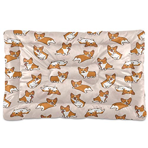 Cartoon Corgis Pattern