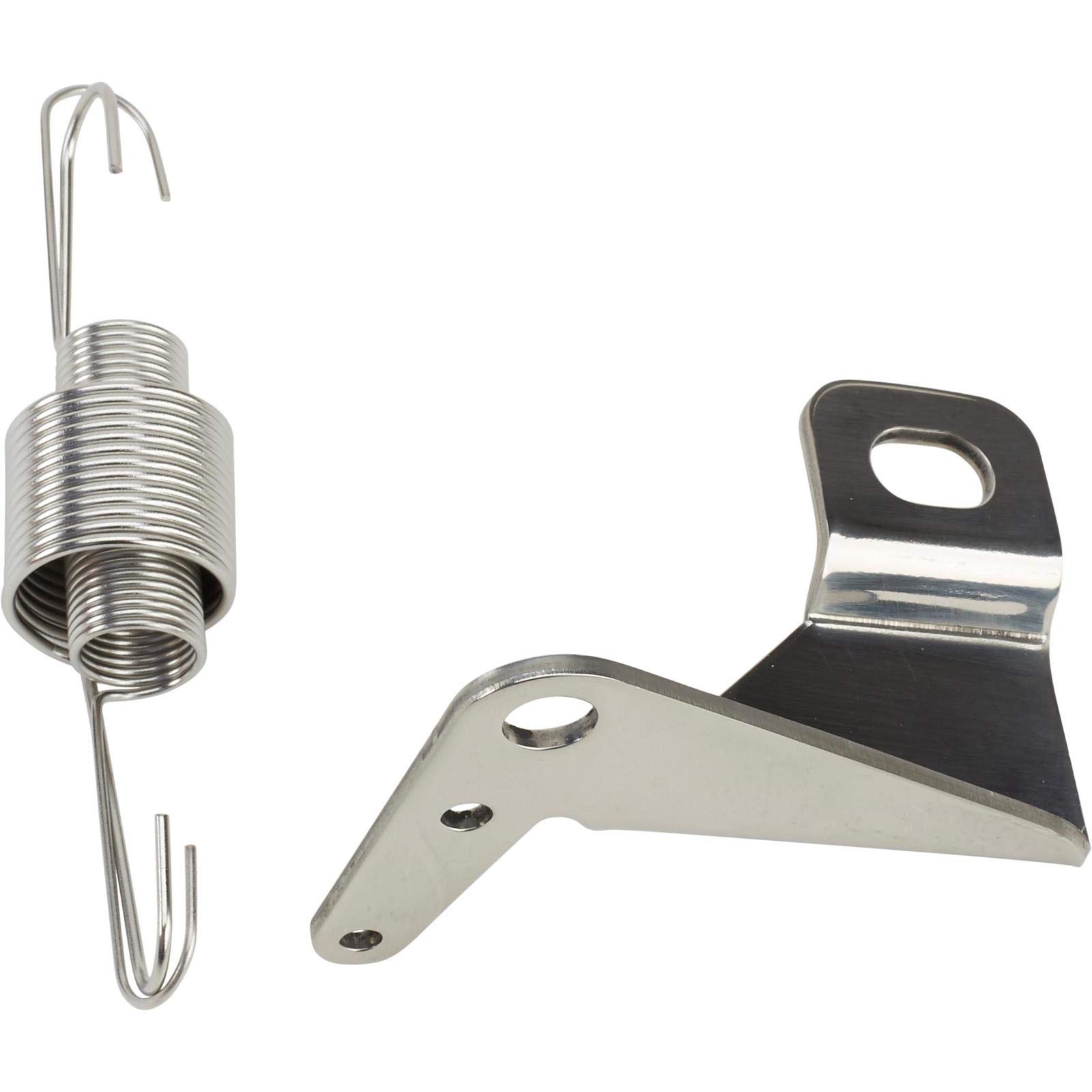 Universal Polished Aluminum Throttle Pedal with Cable & Carb Bracket - High Performance Upgrade for Motorcycles, ATVs, and Dirt Bikes - Perfect for Racing, Off-Roading, and Custom Builds