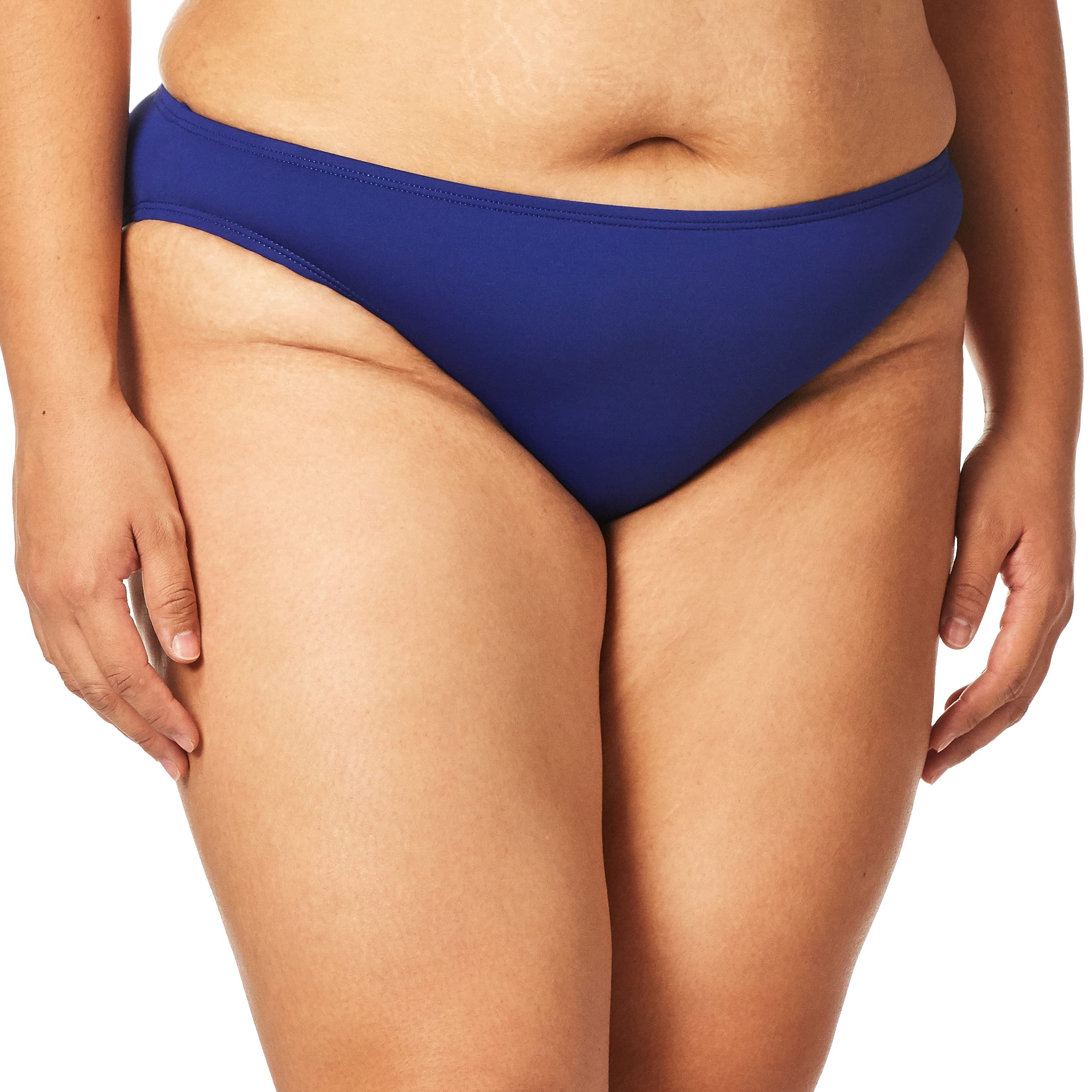 La Blanca Women's Island Goddess Solid Hipster Underwear - Comfortable Cotton Panties for Everyday Wear, Beach Vacation & Lounge