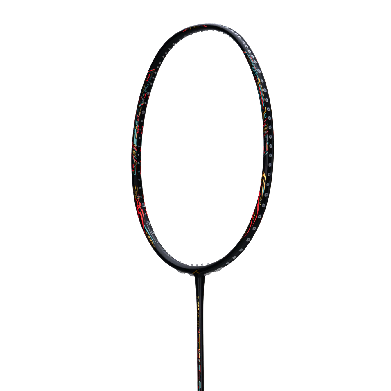 Hundred Z Tronic 100 Badminton Racket - Professional Carbon Fiber Badminton Racket for Adults & Teens - Perfect for Indoor/Outdoor Games, Training & Competitive Play
