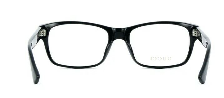 Gucci GG 0006O 005 Black Rectangle Men's Eyeglasses - Stylish Designer Frames for Men | Perfect for Work, Driving & Fashion Accessories