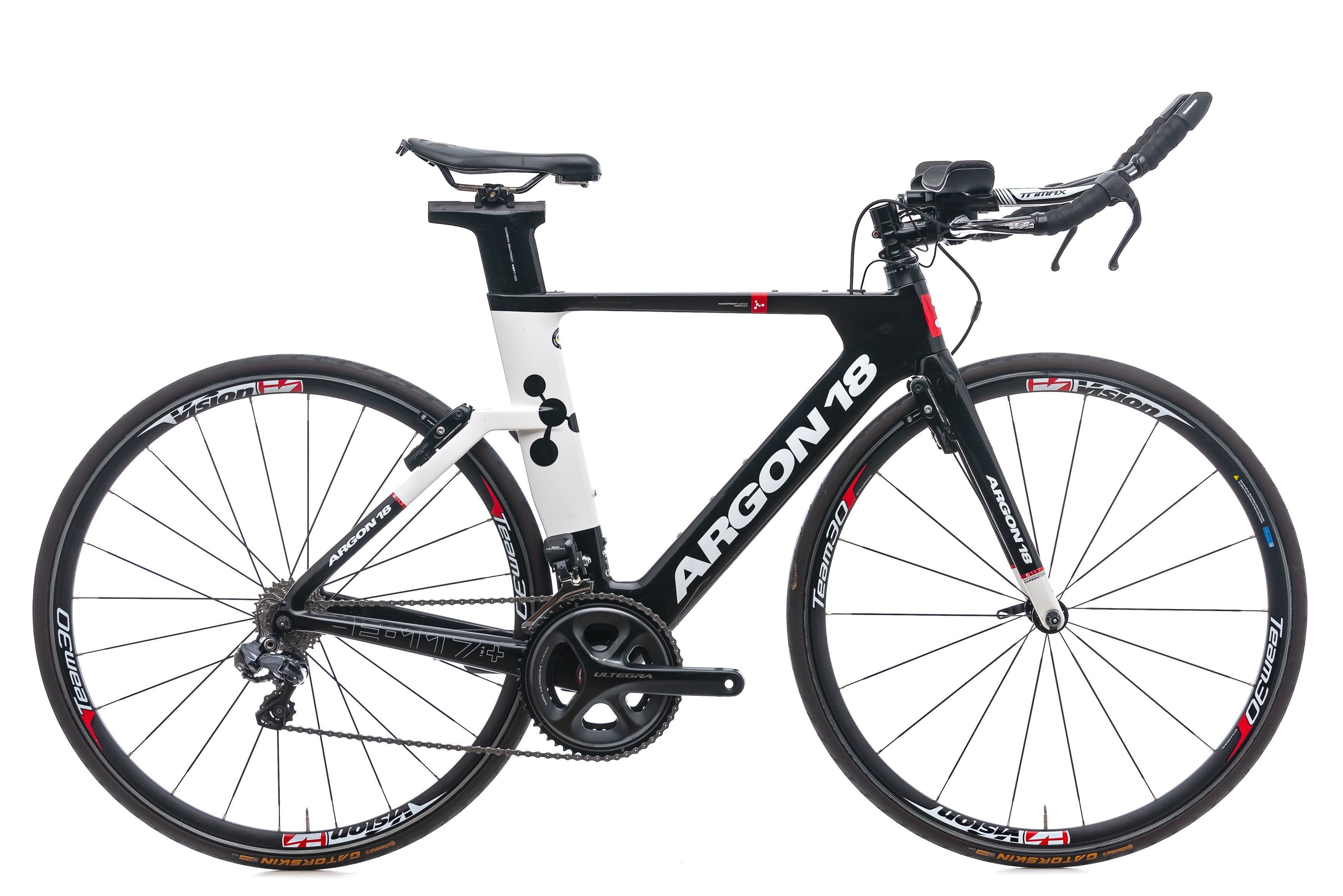 Argon 18 E-117 Triathlon Bike Small Frame - 2018 Model | Lightweight Carbon Fiber Tri Bike for Competitive Racing & Endurance Training
