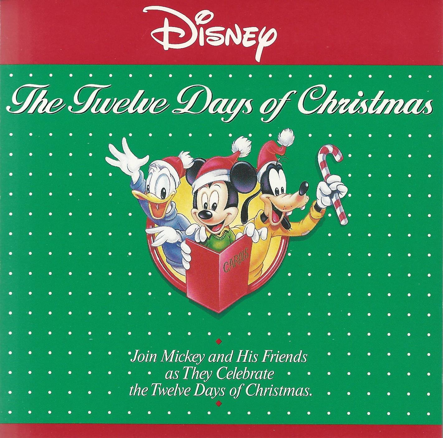 Disney The Twelve Days of Christmas Book - Holiday Storybook for Kids, Festive Gift for Christmas Celebrations - Perfect for Family Reading, Classroom Activities, and Holiday Traditions