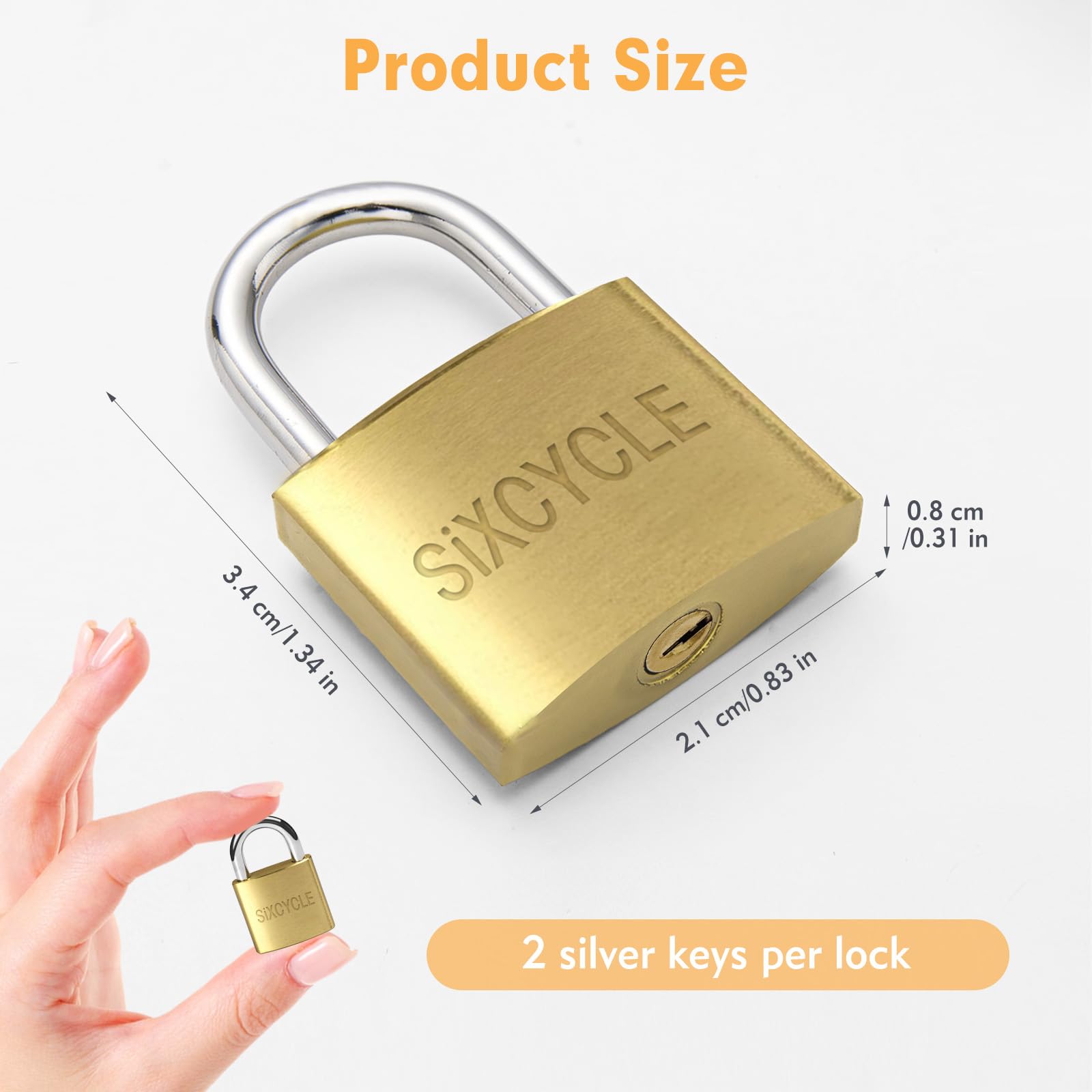 12 Pack Metal Luggage Locks with Keys - Secure Keyed Padlocks for Suitcases, Backpacks, Gym & School Lockers | Travel Security & Storage Protection Solution