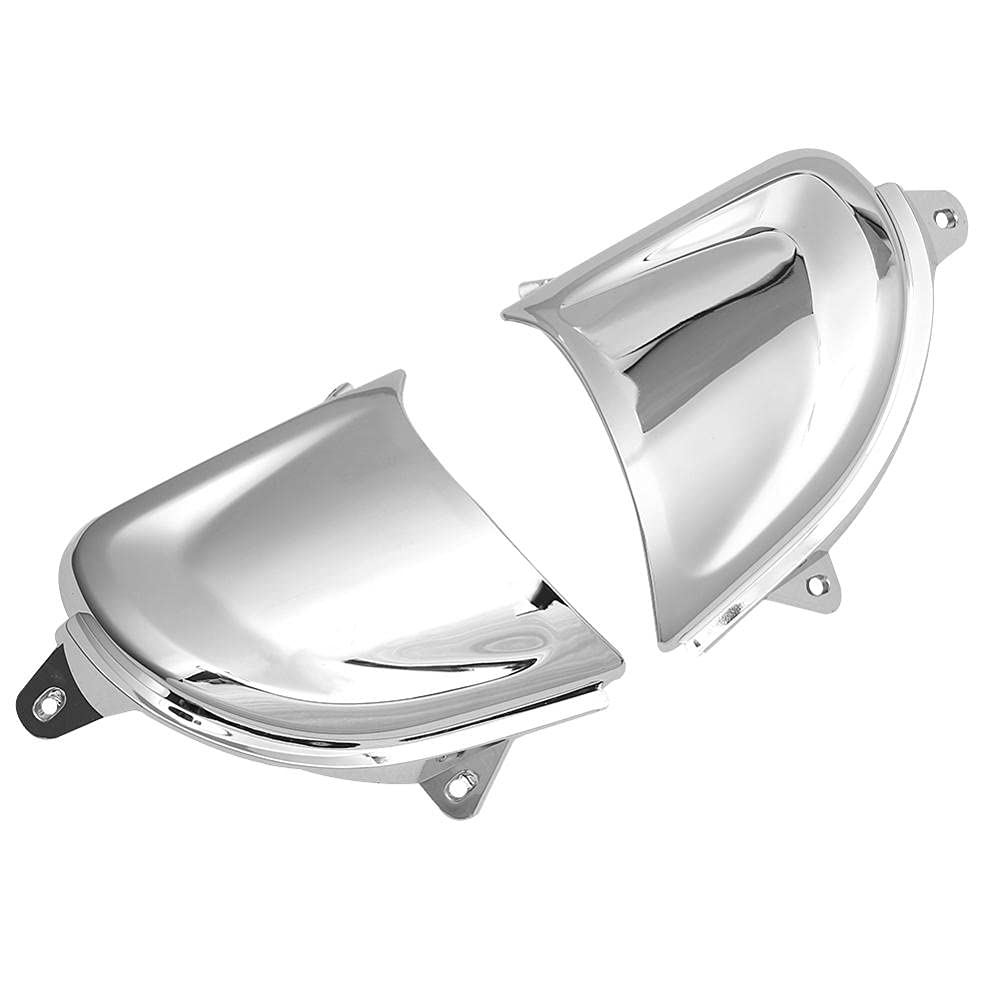 Chrome Motorcycle Headlight Cover Trim Panel Fairing for Honda Goldwing GL1800 2001-2015 - Front Headlight Protection & Style Upgrade for Long Rides & Custom Builds