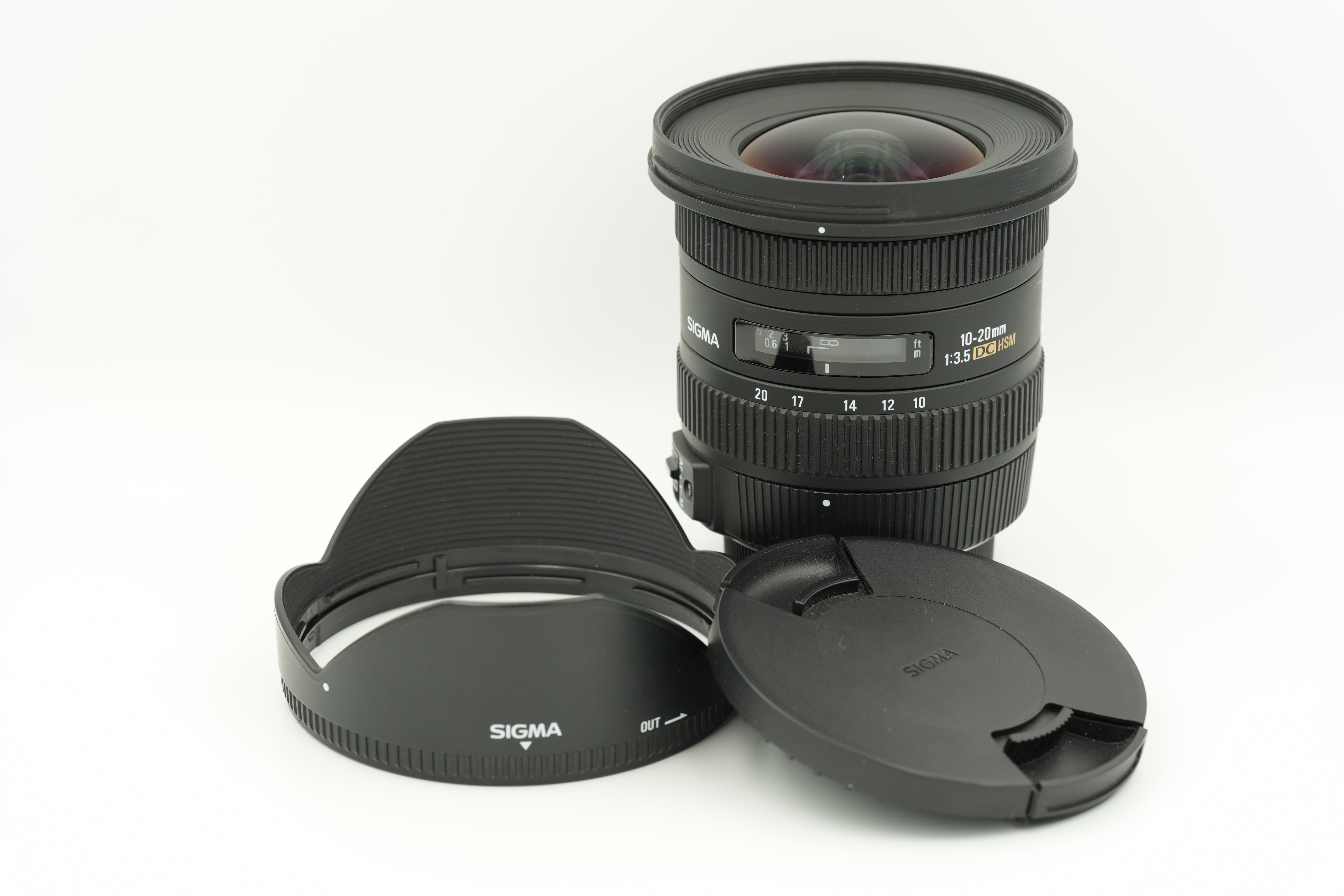 Used Sigma 10-20mm f/3.5 EX DC HSM Wide Angle Lens for Nikon DSLR Cameras - Perfect for Landscape, Architecture & Interior Photography