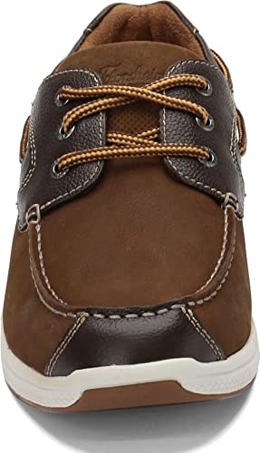 Florsheim Men's Great Lakes Boat Shoe - Classic Leather Slip-On Loafers for Casual Wear, Sailing & Outdoor Activities