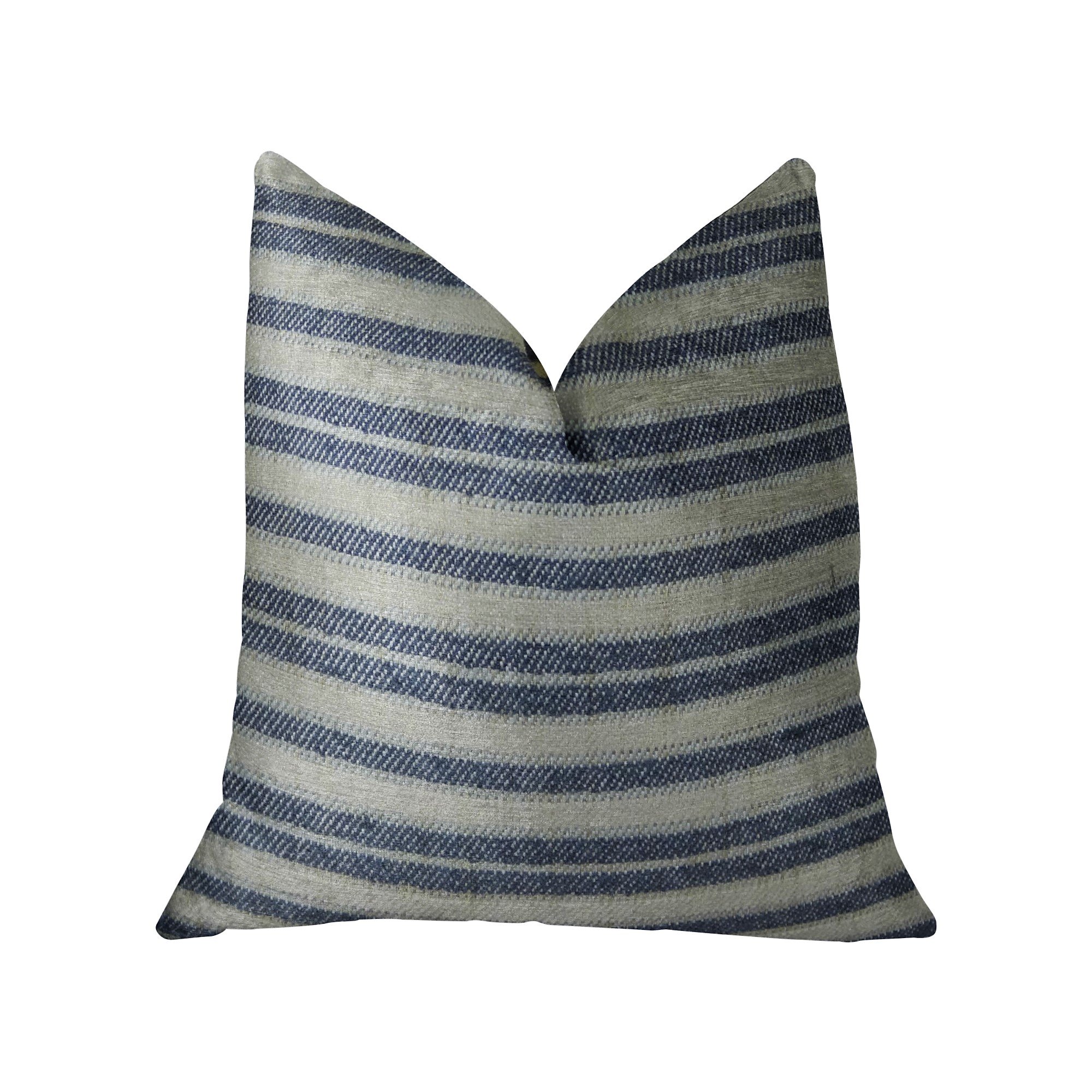 Plutus by Meadow Handmade Luxury Decorative Throw Pillow Cover 16x16 Inches - Soft Bohemian Style Cushion for Sofa, Bed, Living Room & Home Decor