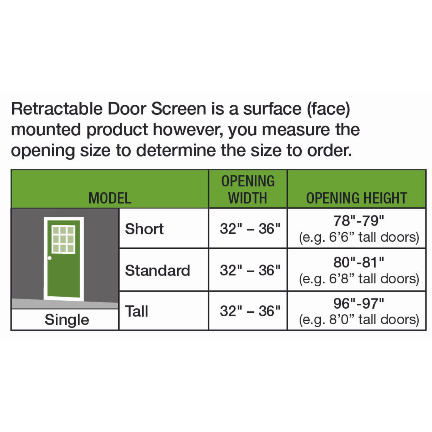 LARSON Brisa Single Sandstone Retractable Screen Door with EZ-Glide System & Secure Locking Latch Handle - Fits 78