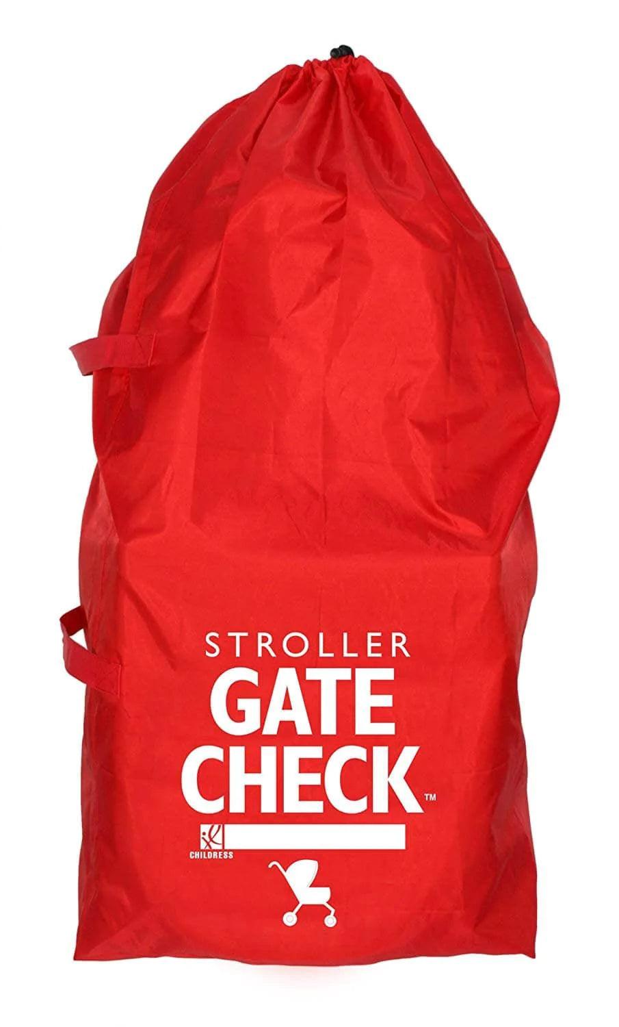 J.L. Childress® Air Travel Bag for Standard & Double Strollers - Durable Protective Cover for Airplane & Car Travel - Perfect for Family Vacations & Airport Use