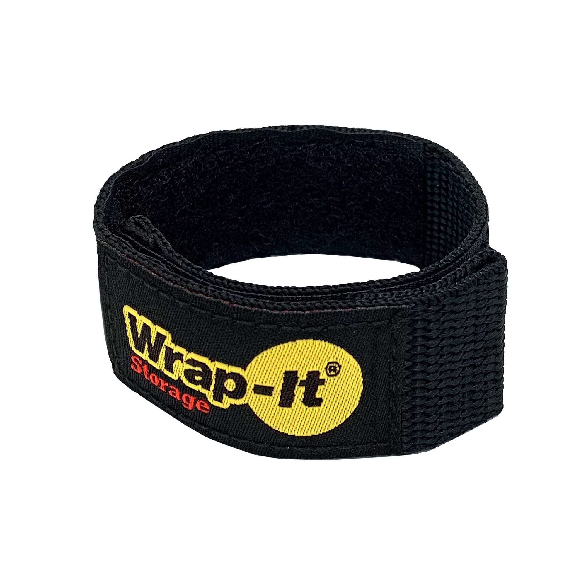 Quick-Straps by Wrap-It Storage - 9-Inch Black Hook and Loop Straps (12-Pack) for Organizing Hoses, Cords & Cables - Perfect for Garage, Workshop & RV Storage Solutions