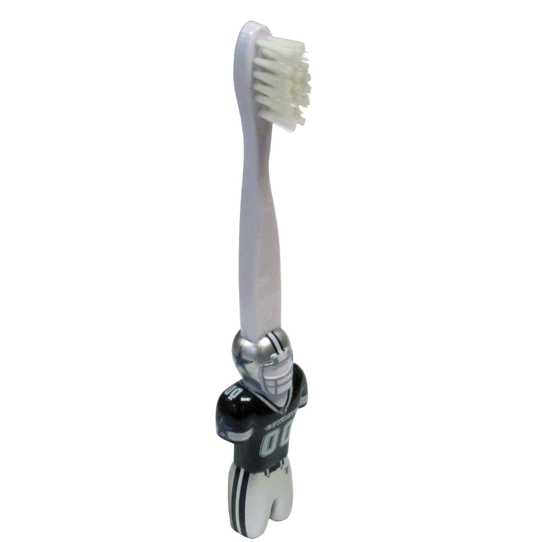 Siskiyou Sports Kids Jersey Toothbrush - Soft Bristles for Gentle Cleaning - Fun & Durable Toothbrush for Boys & Girls - Perfect for School, Travel & Daily Oral Care