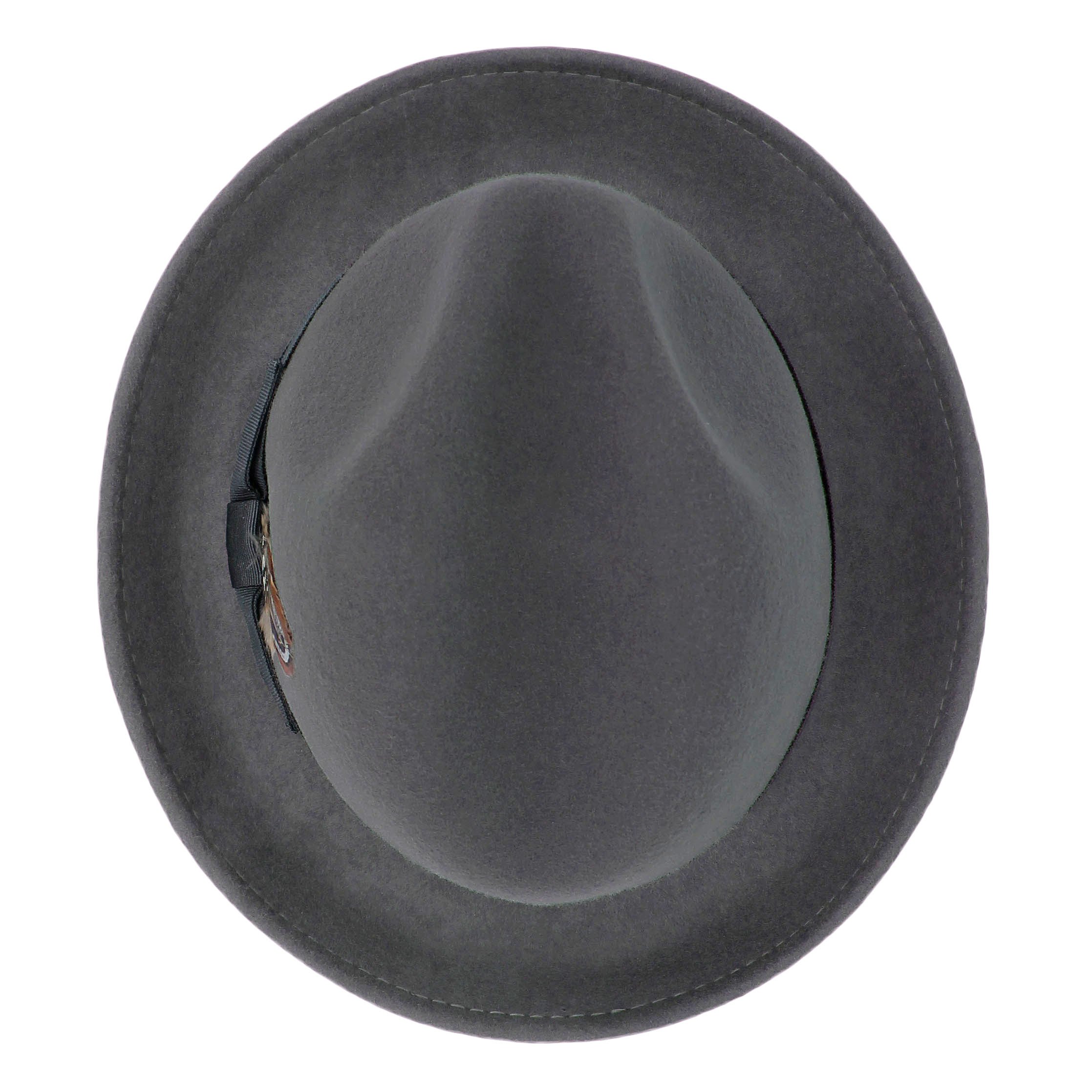 Stylish Men's Fedora Hat - Classic Wool Felt Dress Hat for Formal & Casual Wear - Perfect for Weddings, Parties & Everyday Fashion