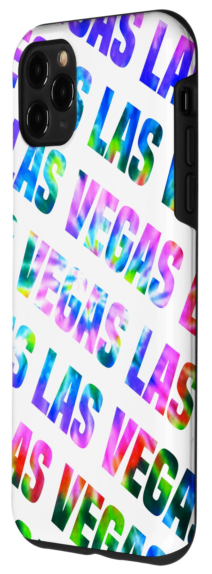 iPhone 11 Pro Max Case - Premium Las Vegas Pattern White Tie Dye Phone Cover | Shockproof & Scratch-Resistant Protective Case for Everyday Use & Travel