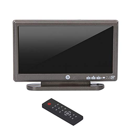 Miniature TV for Dollhouse - Tiny Decorative Television for Home Decor, Lightweight & Durable Mini TV - Perfect Gift for Kids & Dollhouse Enthusiasts - Great for Living Room Displays, Dollhouse Accessories, and Miniature Scene Decoration