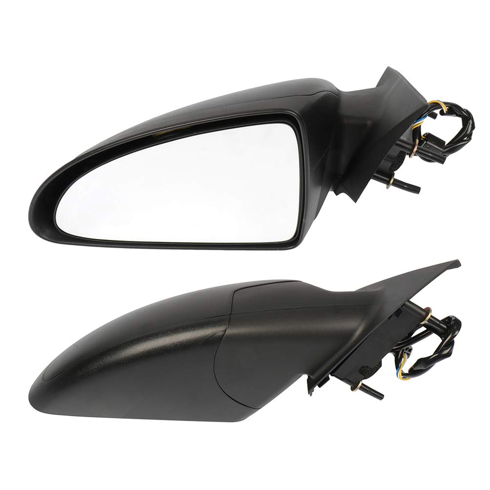 SCITOO Power Folding Side View Mirrors - Driver & Passenger Side Replacement for 2005-2009 Pontiac G6 (GM1320291 GM1321291) | Manual Control, Left & Right Mirrors | Perfect for Daily Commuting & Road Trips