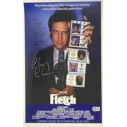 Chevy Chase Autographed 11x17 Fletch Movie Poster - Signed Memorabilia for Collectors & Fans - Perfect for Home Theater Decor & Gift for Movie Lovers