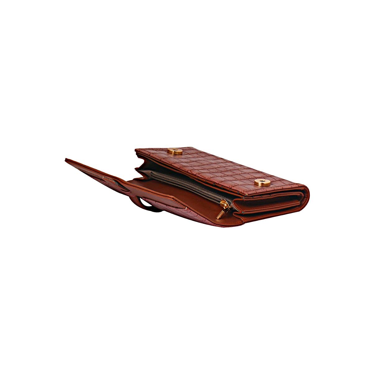 Giordano Women's PU Leather Wallet - Stylish Brown RFID Blocking Bifold Wallet for Everyday Use, Travel & Gift Giving