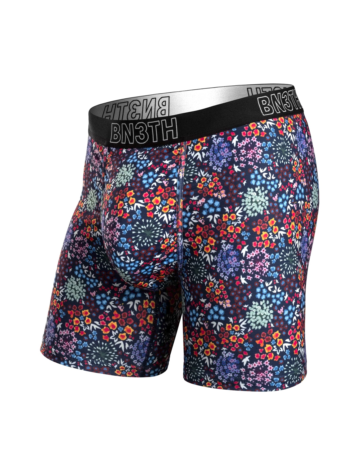 BN3TH INCEPTON FLORAL FIELD Men's Boxer Briefs - Soft Cotton Underwear for Comfort & Support - Perfect for Everyday Wear, Workout & Lounge