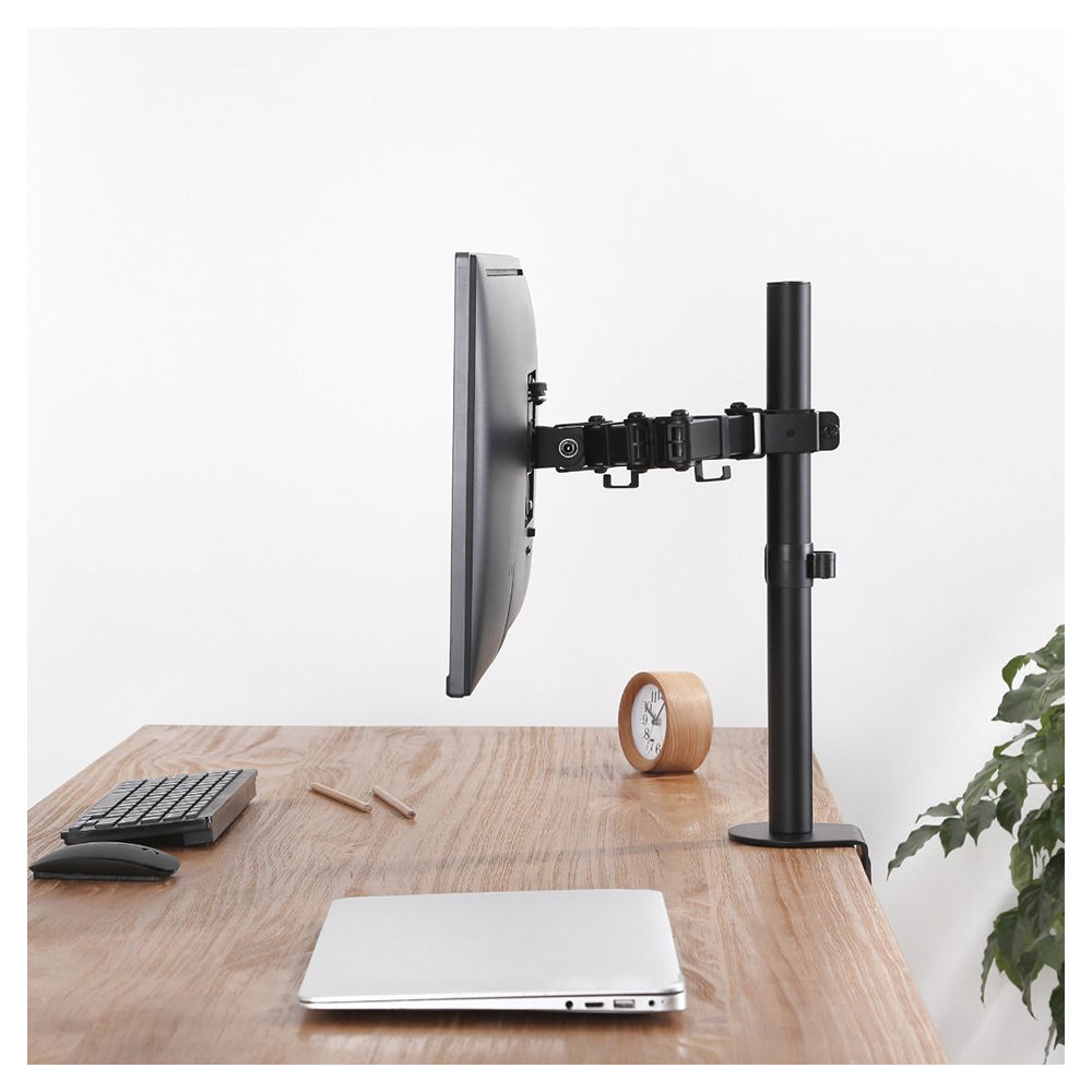 Activiva ErgoLife 13-32 Inch Single Monitor Arm with Double Jointed Adjustable Stand - Perfect for Home Office, Gaming Setup & Workspace Ergonomics