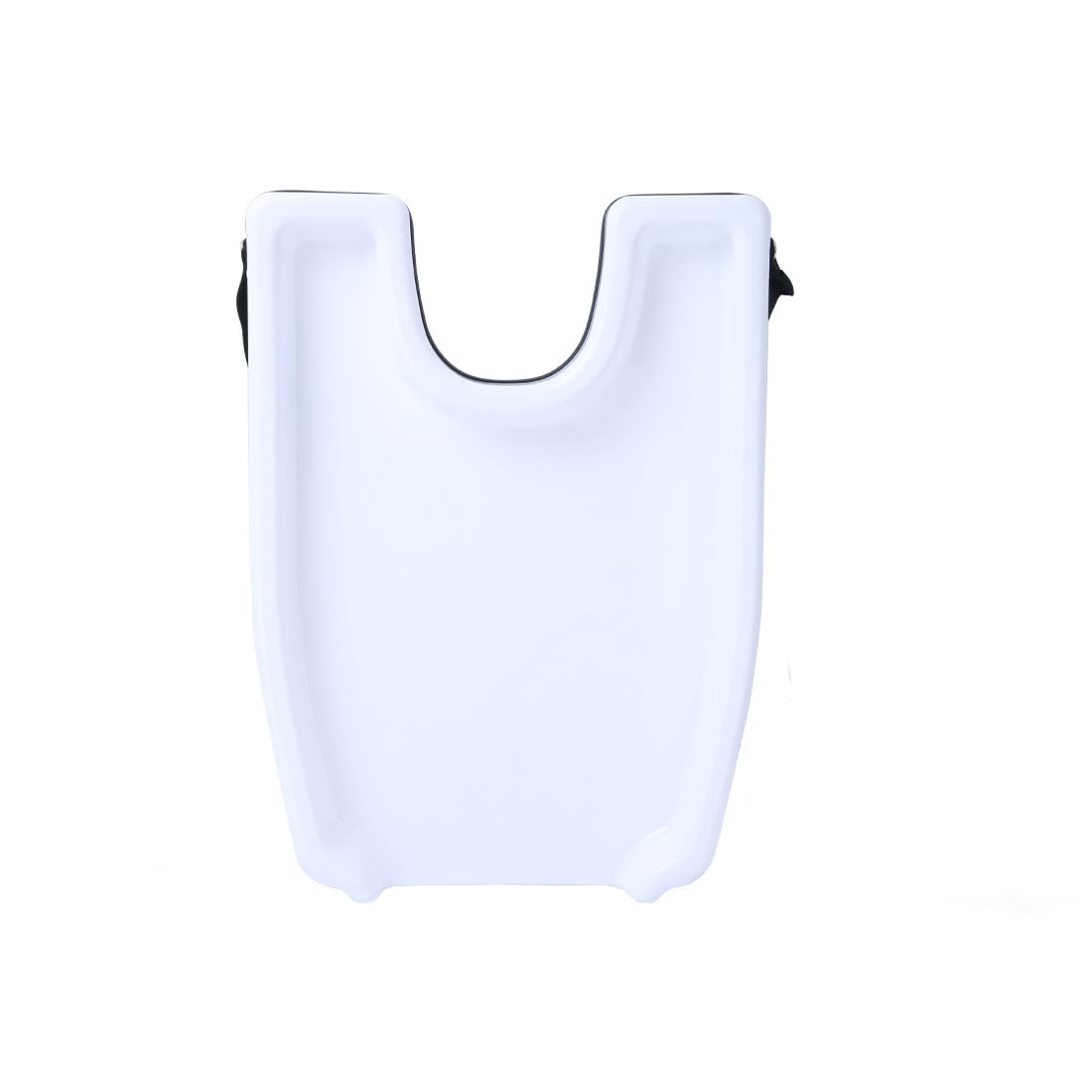 Portable Hair Washing Tray & Shampoo Bowl for Sink - Adjustable Head Support for Home Hair Care, Haircuts & Bedridden Patients (White) - Perfect for Salon-Style Wash at Home, Elderly Care & Post-Surgery Recovery