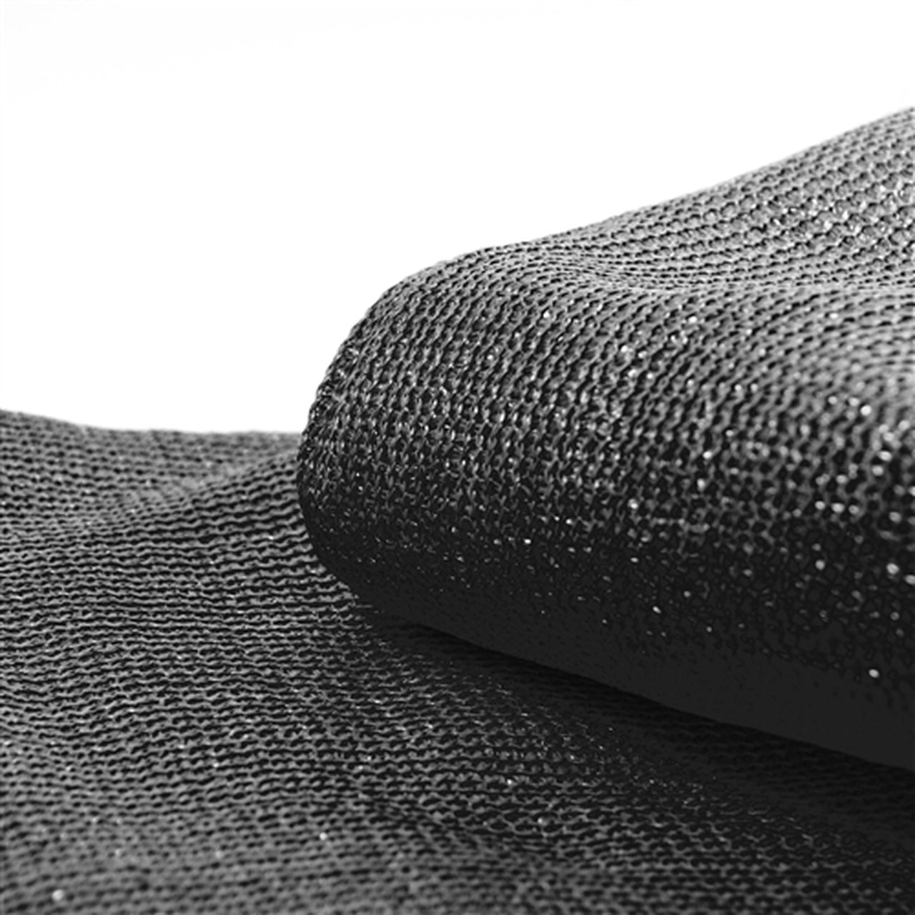 ALEKO 6x150ft Black Privacy Fence Screen with Grommets - Heavy Duty Mesh Fabric for Backyard, Patio & Pool Privacy Protection