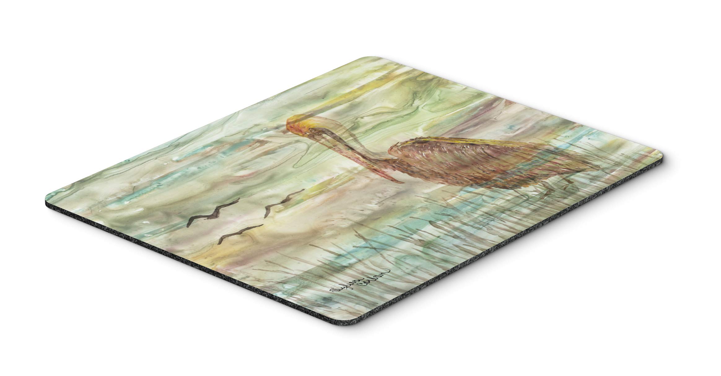 Brown Pelican Sunset Mouse Pad - Non-Slip Large Desk Mat for Home Office, Gaming & Computer Work | Washable & Durable | Perfect for Work, Gaming & Decor
