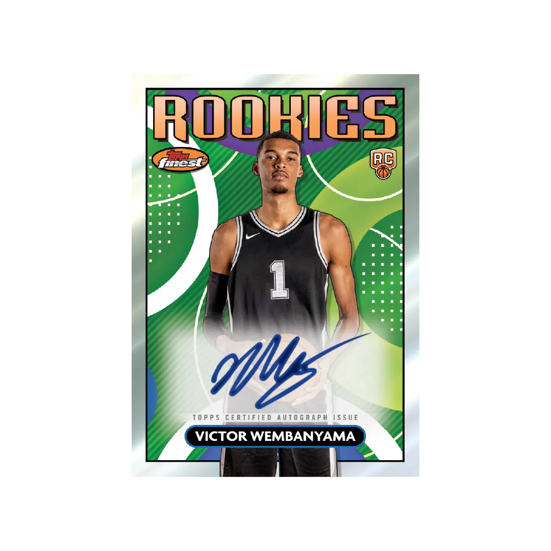 2023-24 Topps Finest Basketball Hobby Box - Premium NBA Trading Cards for Collectors & Fans - Perfect for Gifts, Investments & Game Room Displays
