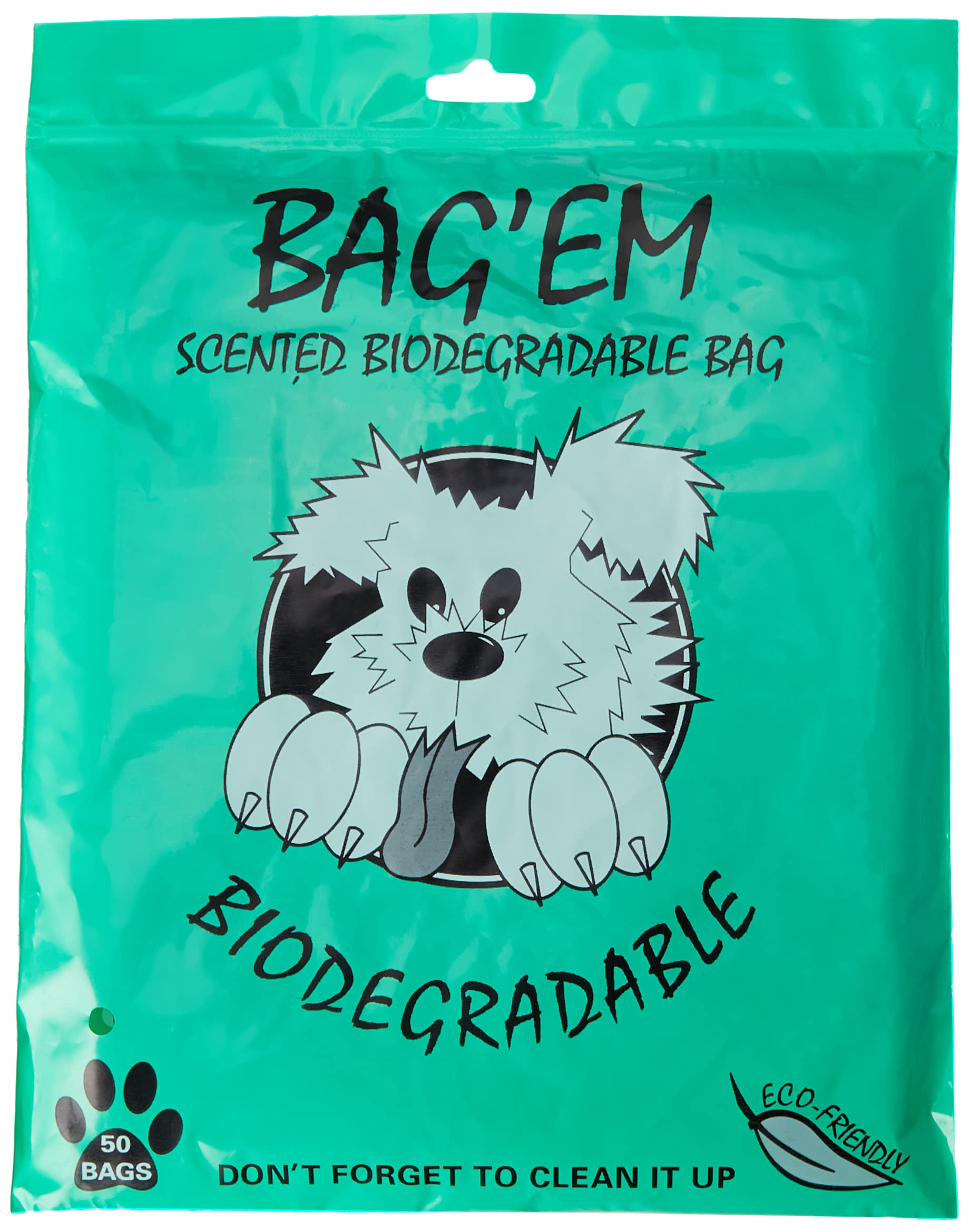 Eco-Friendly Dog Waste Bags - Biodegradable Poop Bags, 50 Count (Pack of 1) | Perfect for Daily Dog Walks, Park Visits & Outdoor Adventures