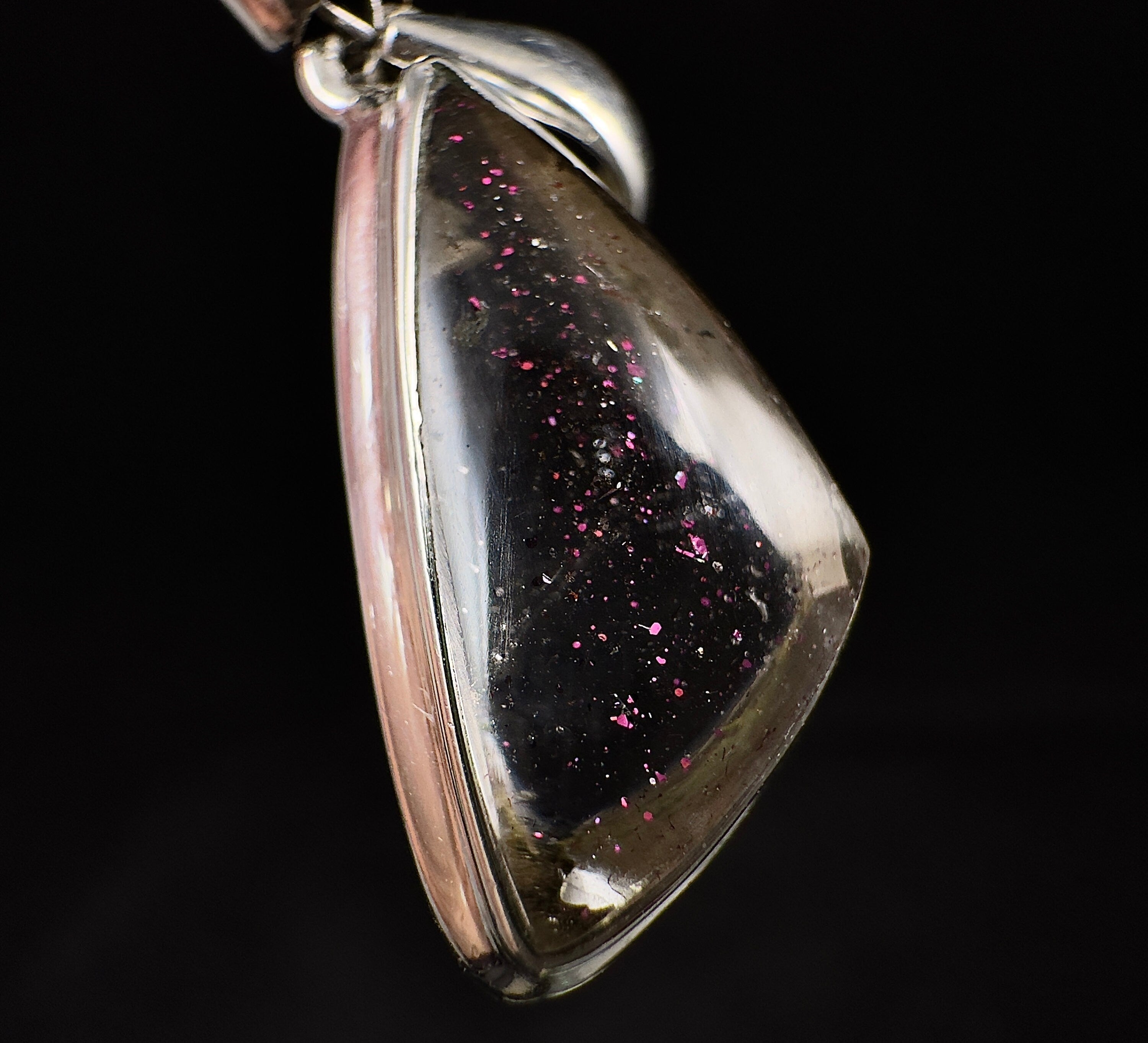COVELLITE Pink Fire Quartz Crystal Pendant Necklace - Handmade Healing Jewelry with Natural Stones for Chakra Balancing & Energy Healing | Perfect for Meditation, Yoga & Spiritual Gifts