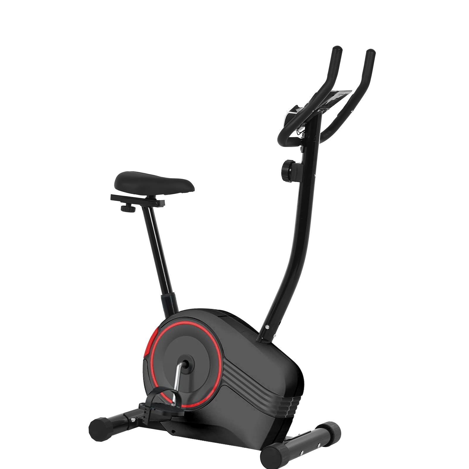Premium Magnetic Resistance Exercise Bike for Home Workouts - Indoor Cycling Bike with Adjustable Seat, LCD Monitor & Heart Rate Sensors | Perfect for Cardio, Weight Loss & Home Gym Fitness Training