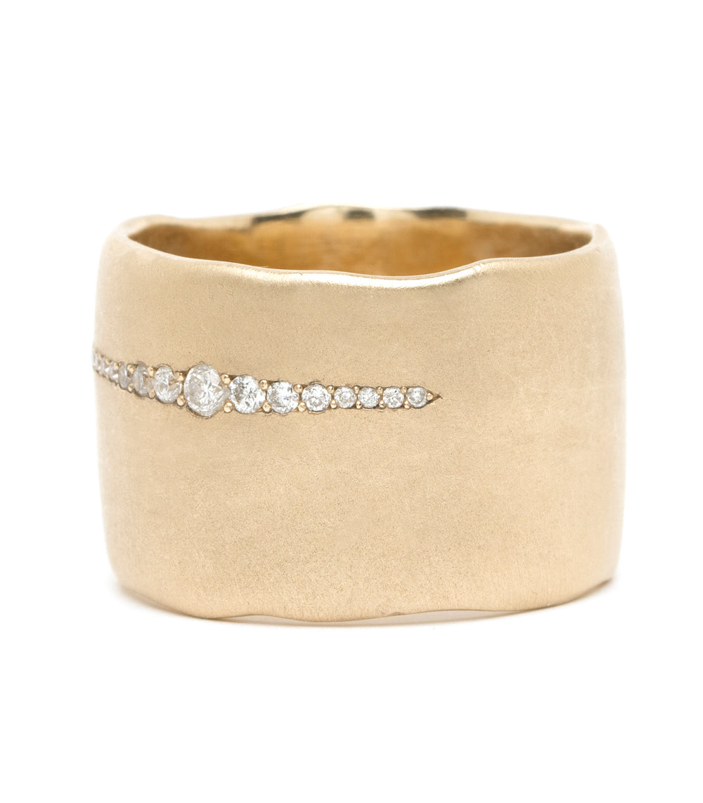 Torn Paper Band With Horizontal Diamond Stripe - Stylish Wristband for Casual Wear, Parties, and Festivals | Trendy Fashion Accessory for Women & Men