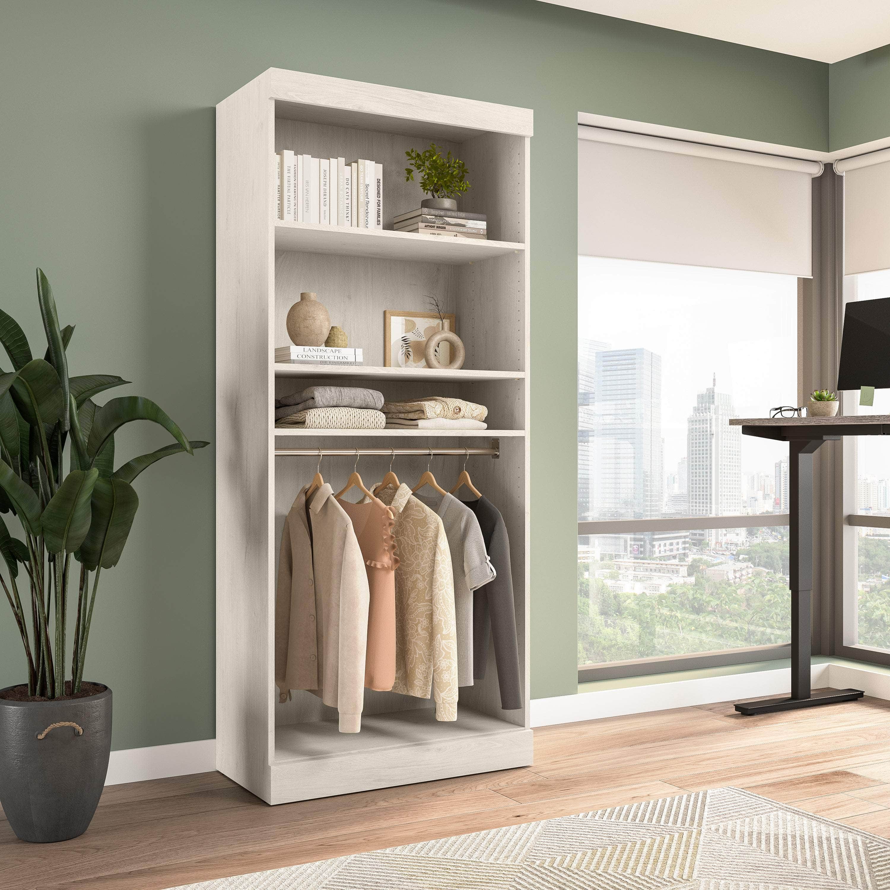 Pur 36 Closet Organizer Storage Unit - 7 Color Options for Bedroom, Closet & Home Organization