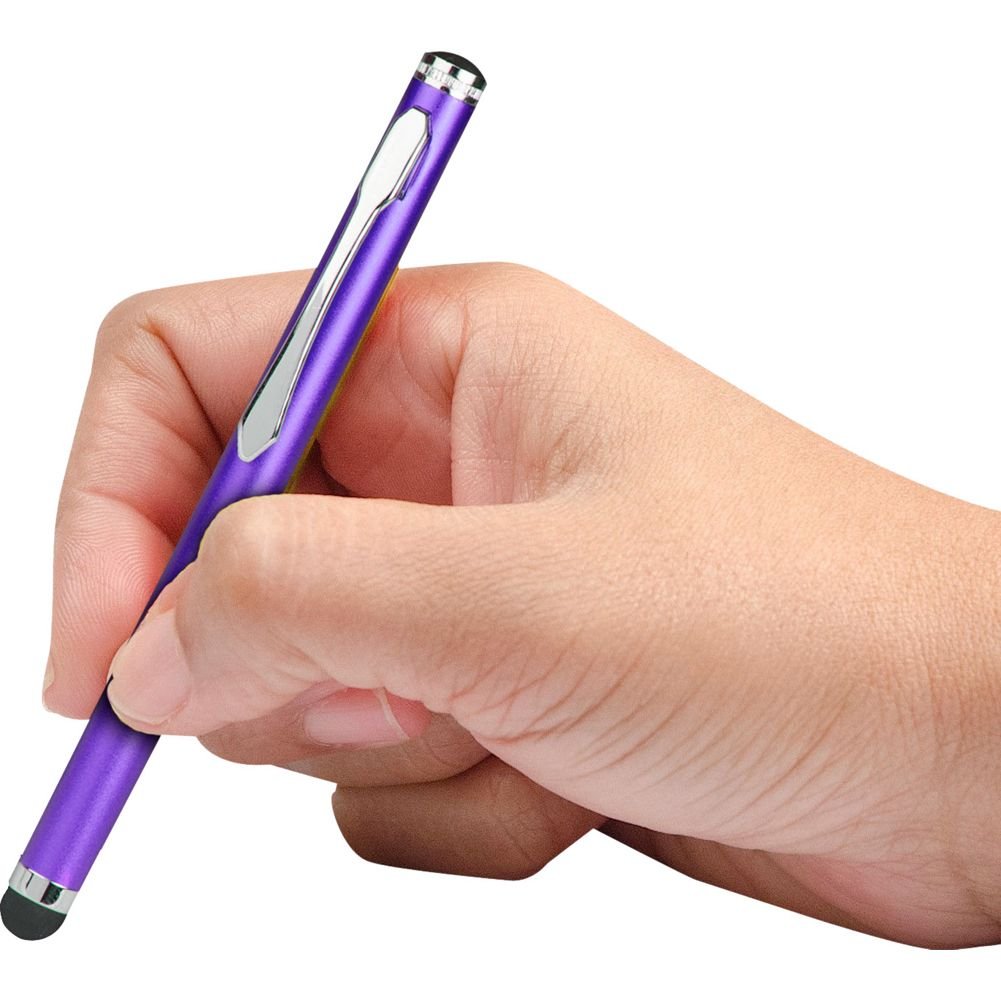 Premium Capacitive Stylus for Kindle Fire & Paperwhite - Universal Touchscreen Pen for Tablets, Smartphones, iPads - Smooth Writing & Drawing - Perfect for Note-Taking, Ebook Annotation & Digital Art (Black)