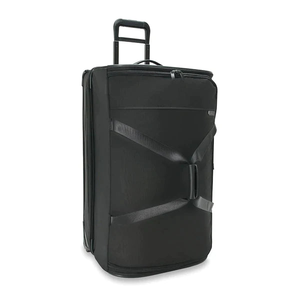 Baseline Large Two-Wheel Duffle Bag 29 Inch - Heavy Duty Rolling Luggage for Travel, Gym & Sports Gear Storage | Perfect for Airplane Carry-On, Weekend Trips & Workout Equipment