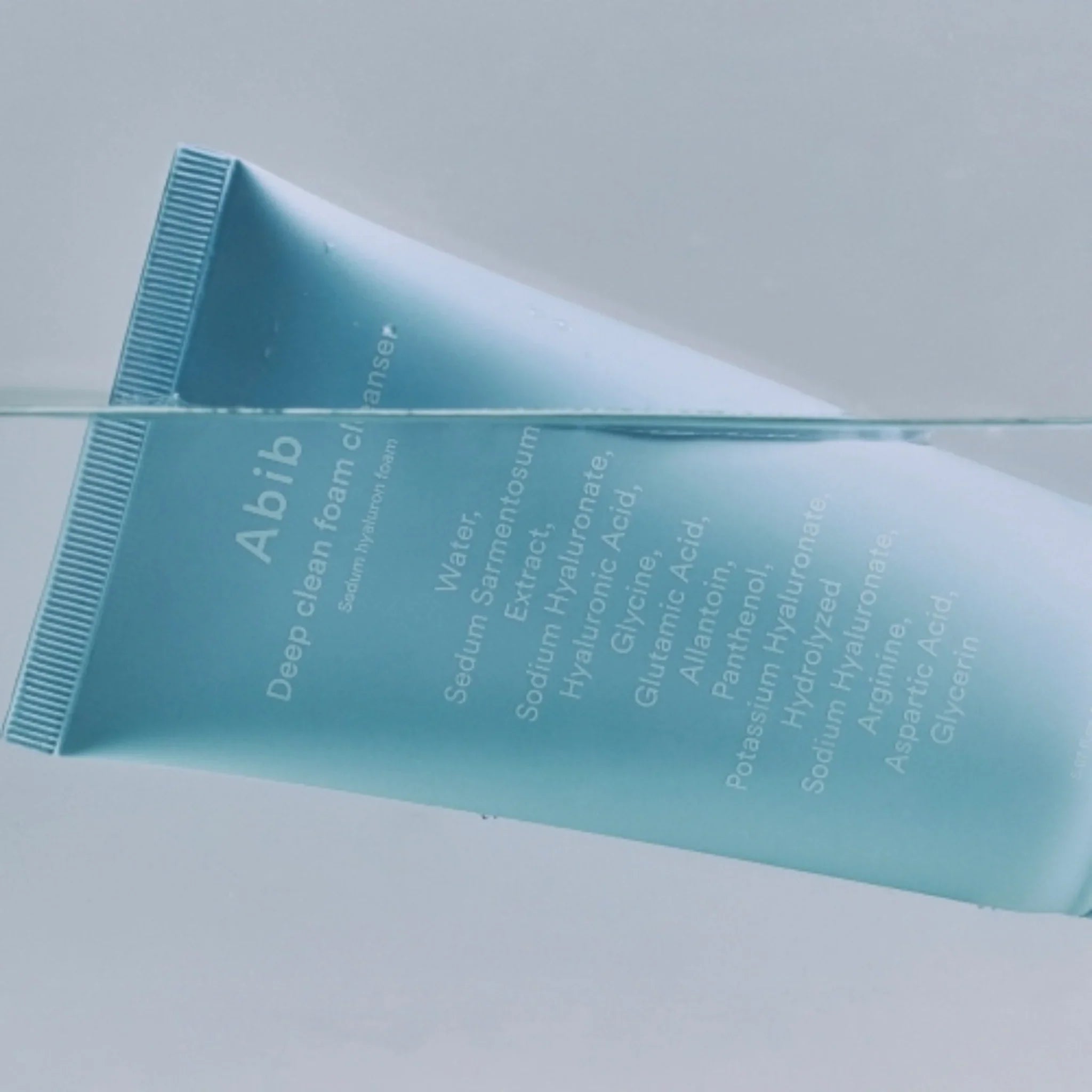 Abib Deep Clean Foam Cleanser with Sedum & Hyaluronic Acid - 150ml Hydrating Facial Wash for Oily & Sensitive Skin - Korean Skincare for Daily Cleansing & Makeup Removal