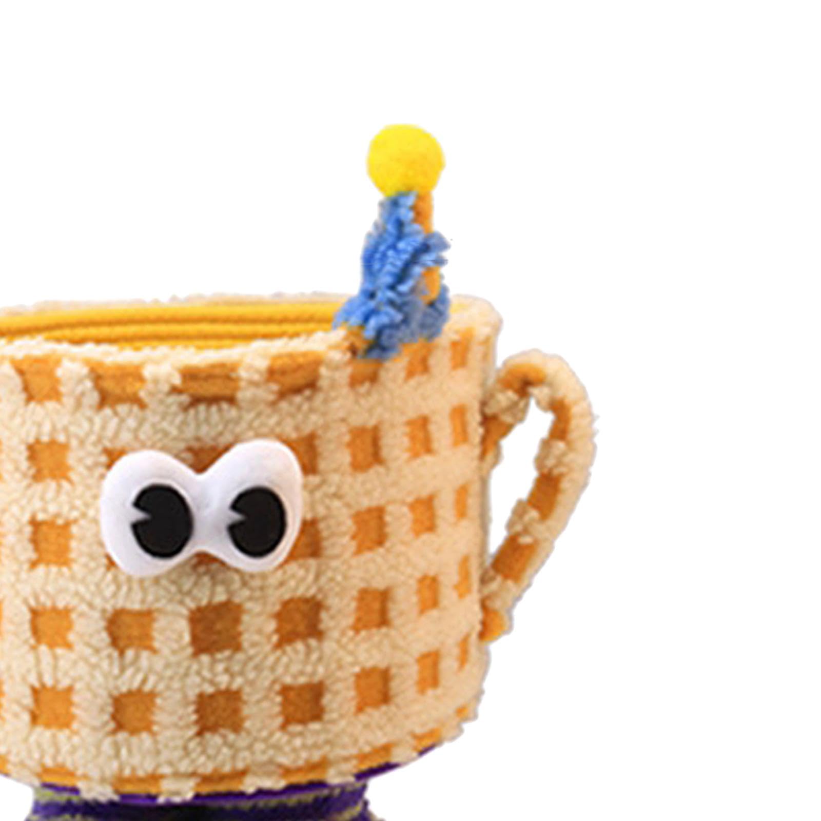 Farmhouse Toy Storage Basket - Yellow for Home & Playroom Organization