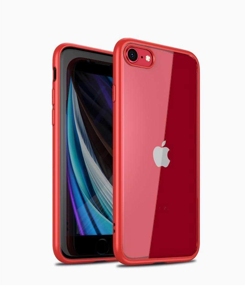 iPhone SE 2020 Case - Shockproof Bumper Cover with Anti-Scratch Protection & HD Clear Design - Perfect for Daily Use, Outdoor Activities and Travel Protection