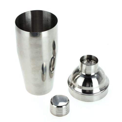 Premium Stainless Steel Cocktail Shaker Set - 500ml Bartender Mixing Tool for Martinis, Mocktails & Mixed Drinks | Perfect for Home Bars, Parties & Professional Bartending