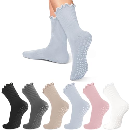 04-6 Pack Black/Dark Gray/White/Beige/Light Gray/Green