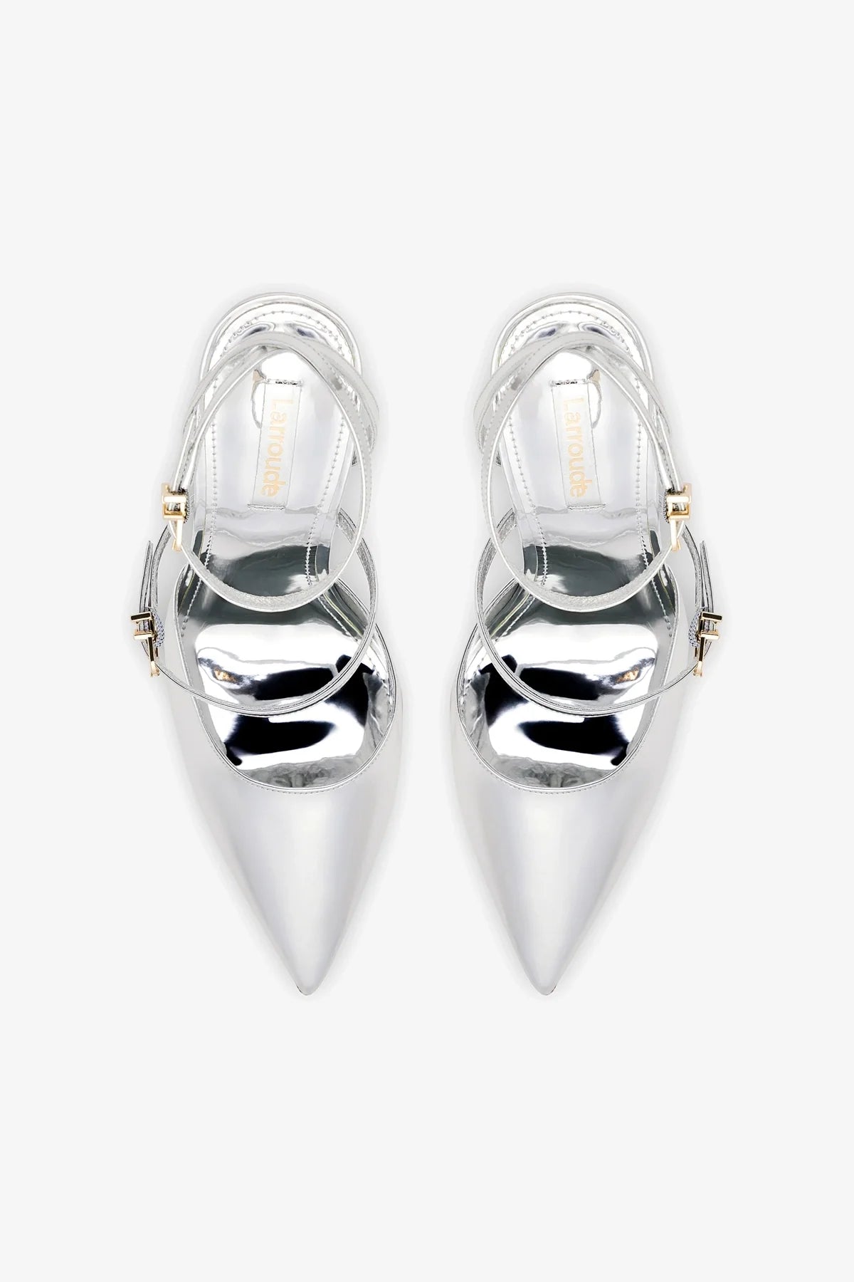 Kris Pump Silver Specchio Women's High Heel Shoes - Elegant & Comfortable for Parties, Weddings & Evening Events