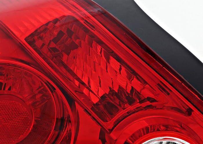 Nissan Altima Coupe Tail Lights Lamps Set - Driver & Passenger Side - Compatible with 2008 2009 2010 2011 2012 2013 Models - Perfect for Night Driving & Car Customization