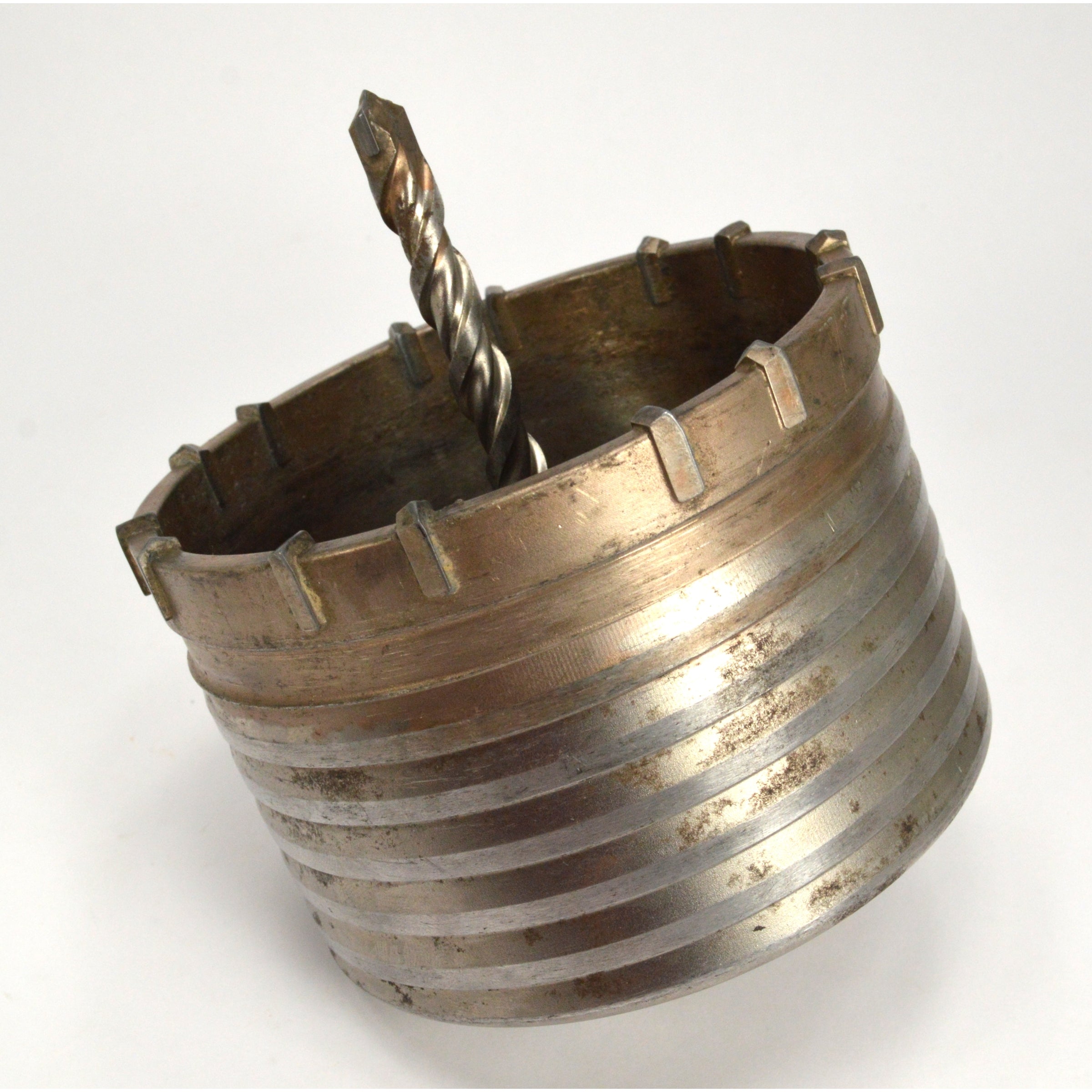 POWERS FASTENERS CORE BIT 5 DIA x 4 DEEP (Catalog No. 00576) - Used Drill Bit for Concrete, Masonry & Tile - Perfect for Construction, Renovation & DIY Projects