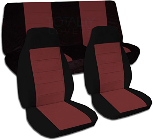 Black and Burgundy