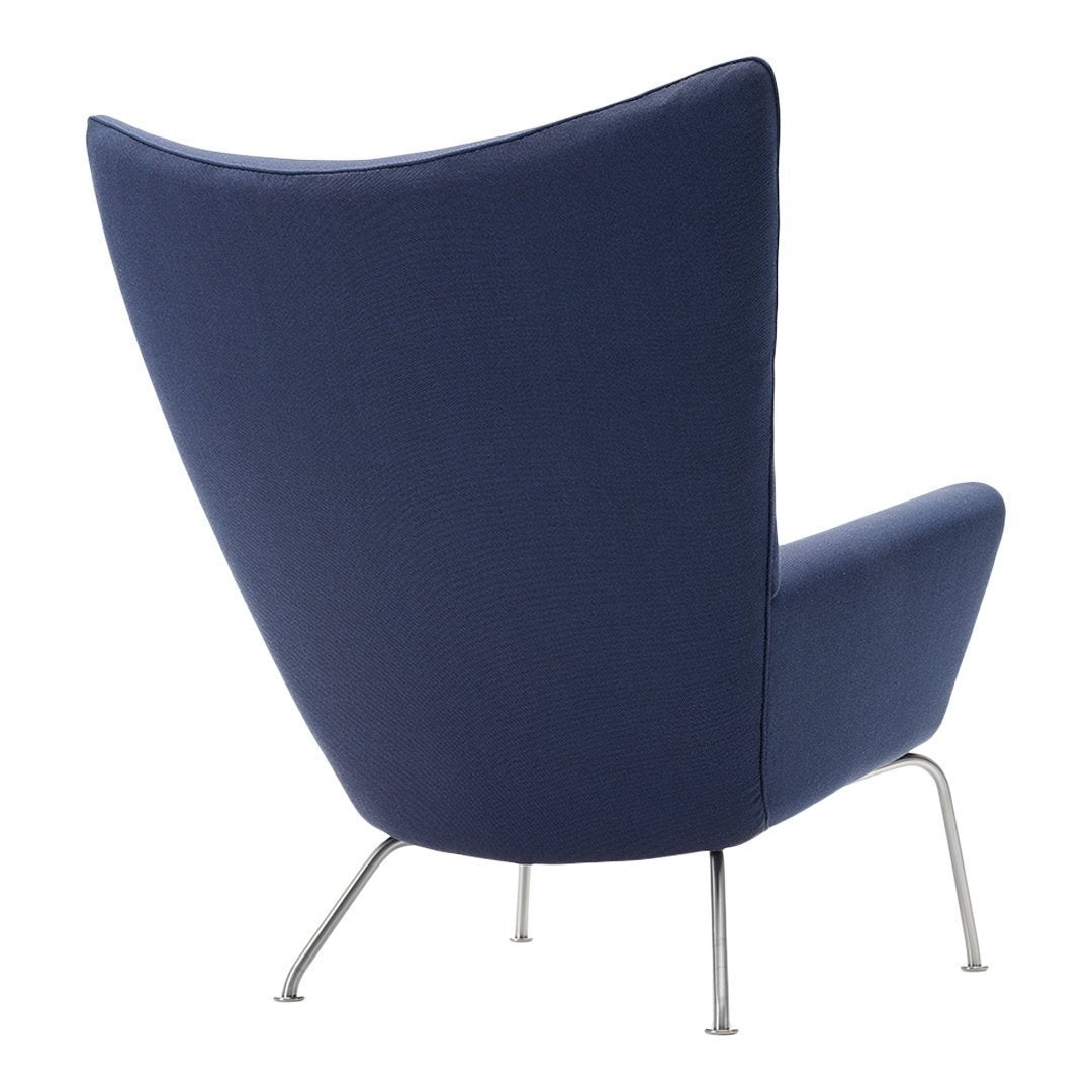 CH445 Wing Chair - Classic Comfortable Upholstered Accent Chair for Living Room, Bedroom & Office - Perfect for Reading, Relaxing & Home Decor