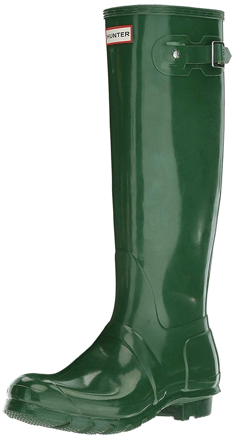 Hunter Boots Women's Original Adjustable Rain Boots - Waterproof Chelsea Ankle Boots for Women, Comfortable Outdoor Garden & Walking Shoes - Perfect for Rainy Days, Gardening & Casual Wear
